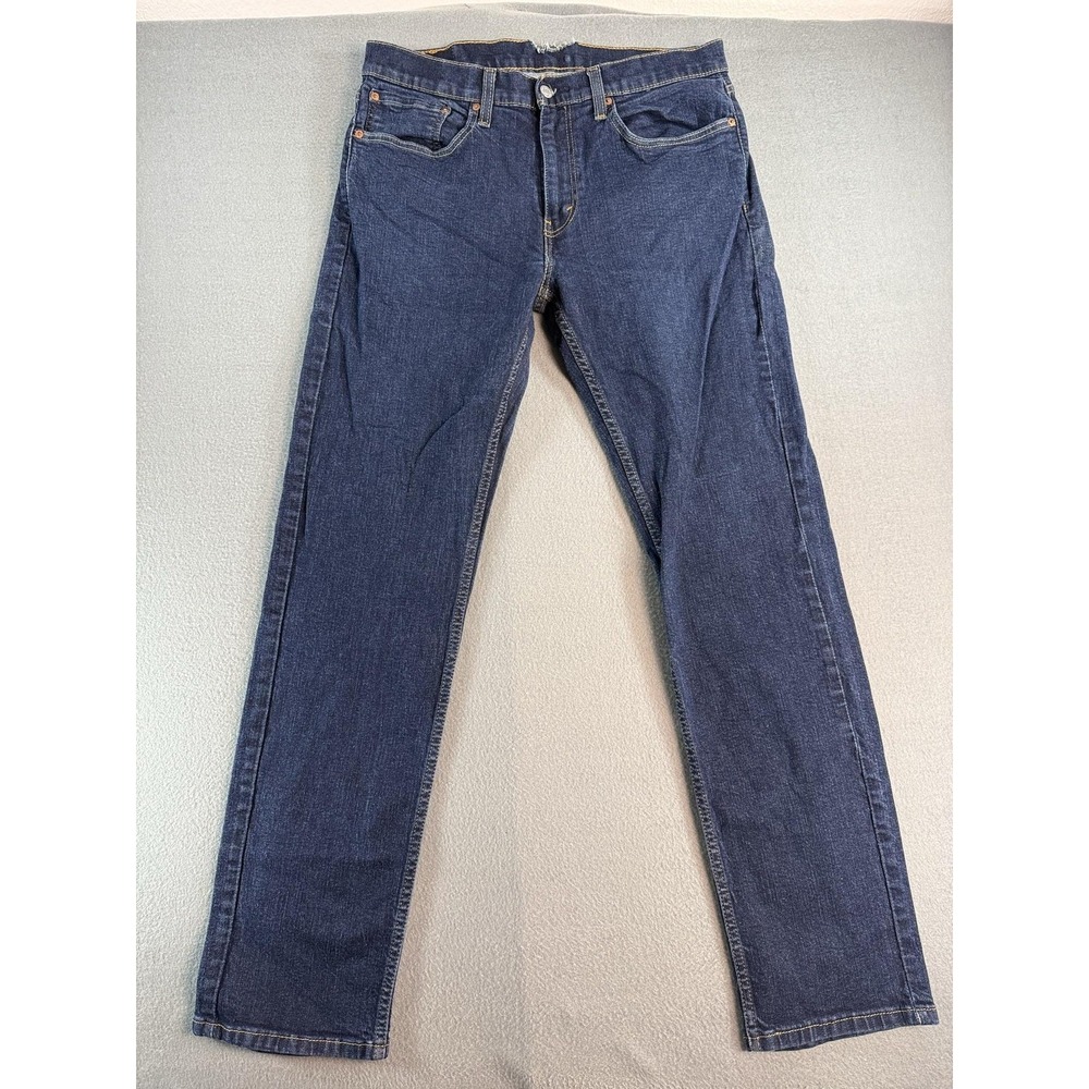 Levi's 559 Jeans Mens 34x34 Med Wash Blue Relaxed Straight Stretch Denim Casual
